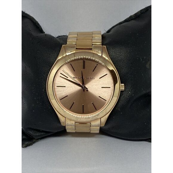 Michael Kors Runway MK3197 Womens Stainless Steel Analog Dial Quartz Watch UC504 - Picture 1 of 12